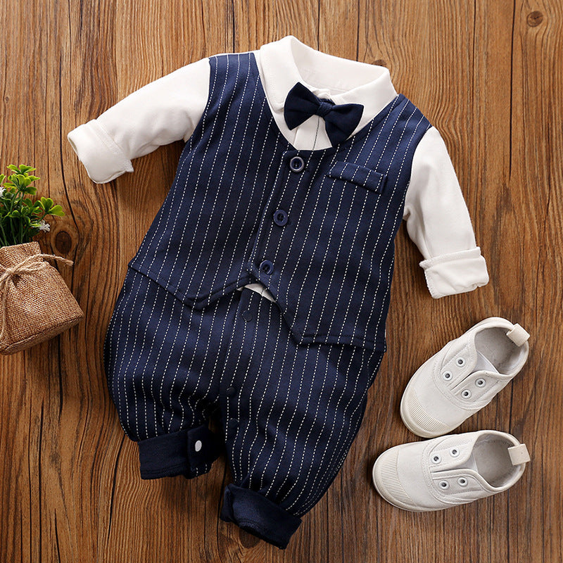 Gentleman Baby Jumpsuit for Spring and Autumn - Dealgiganten