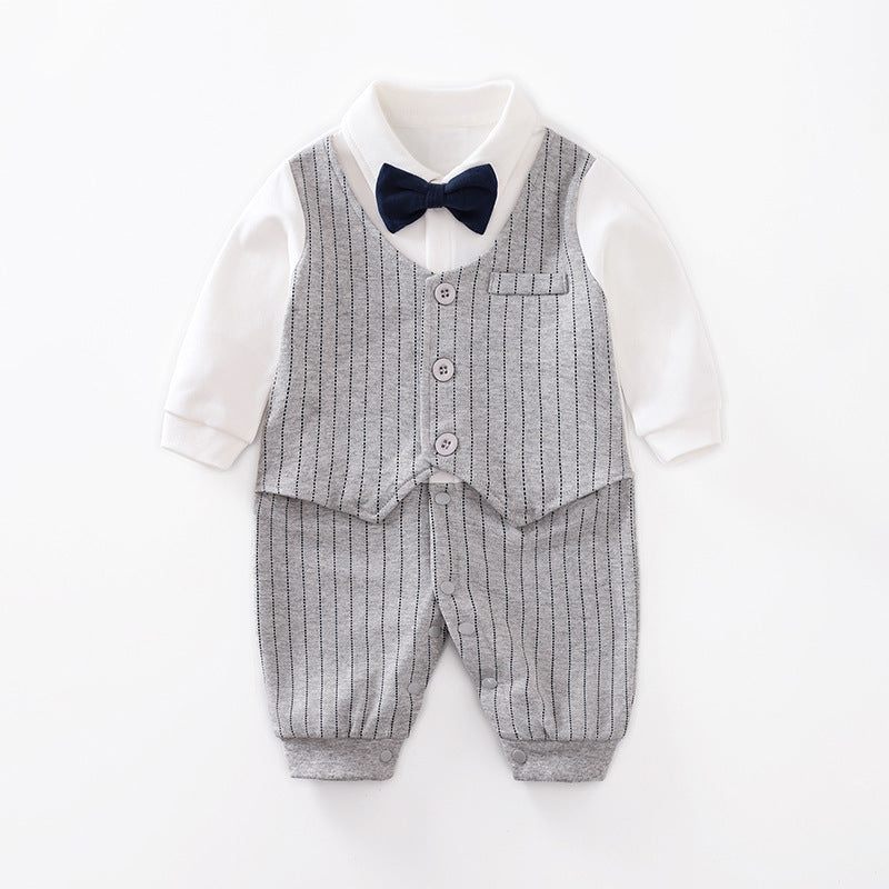 Gentleman Baby Jumpsuit for Spring and Autumn - Dealgiganten