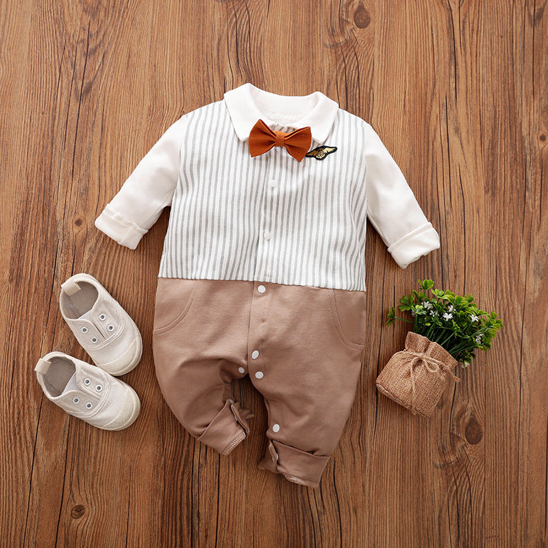 Gentleman Baby Jumpsuit for Spring and Autumn - Dealgiganten