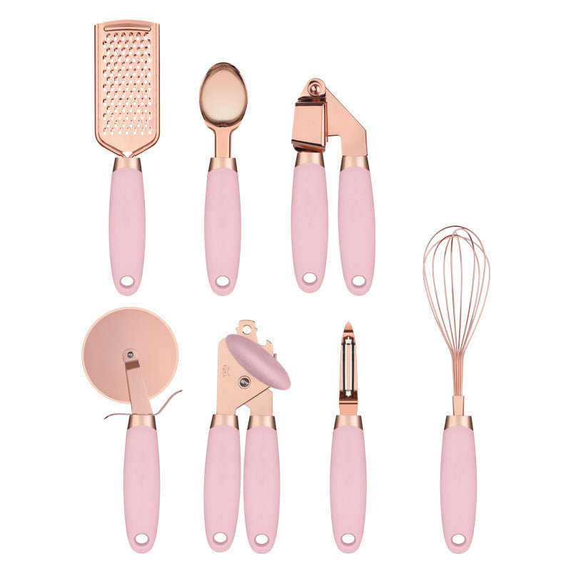 Kitchen Household Peeler Gadget Copper Plating Set - Dealgiganten