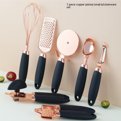 Kitchen Household Peeler Gadget Copper Plating Set - Dealgiganten