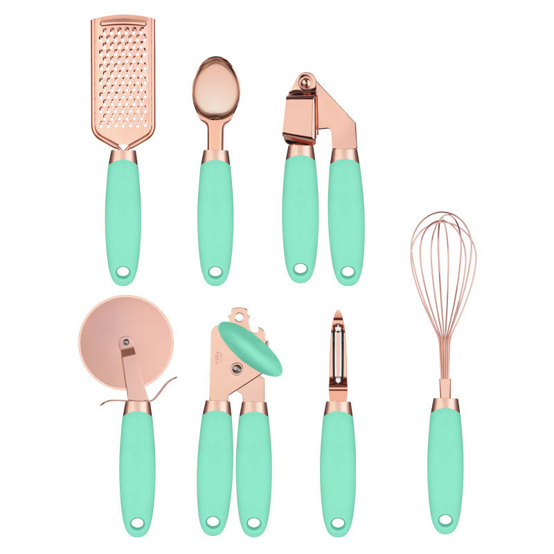 Kitchen Household Peeler Gadget Copper Plating Set - Dealgiganten