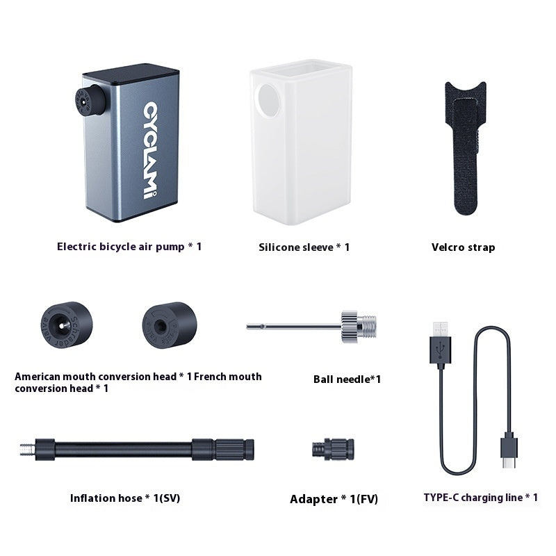 Mini Electric Bike Pump