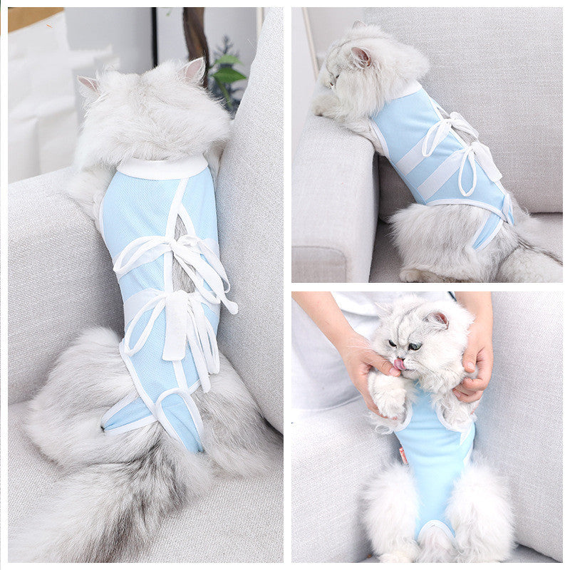 Cat Clothes - Summer Thin Pet Care Suit - Dealgiganten