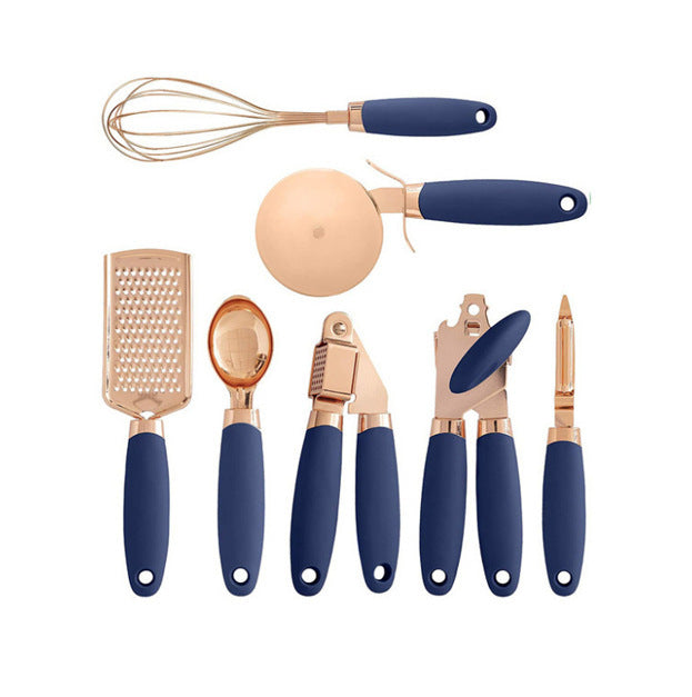 Kitchen Household Peeler Gadget Copper Plating Set - Dealgiganten